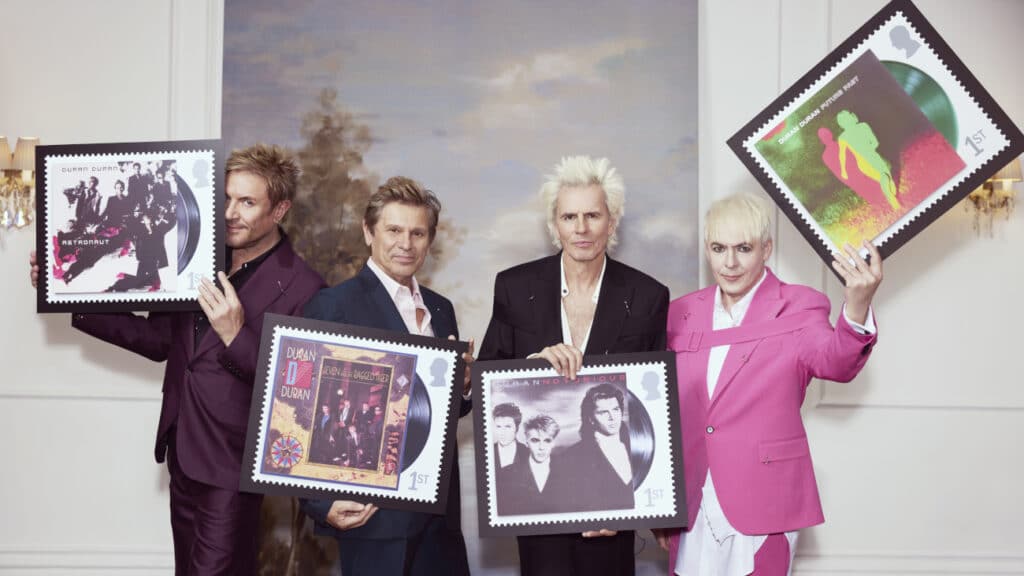 I Duran Duran protagonisti sui nuovi francobolli della Royal Mail